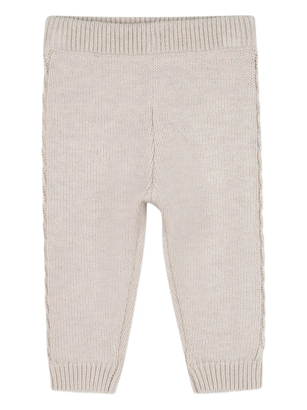 Комплект из топа и брюк фактурной вязки Michael Kors Kids, нейтральный — фото 2