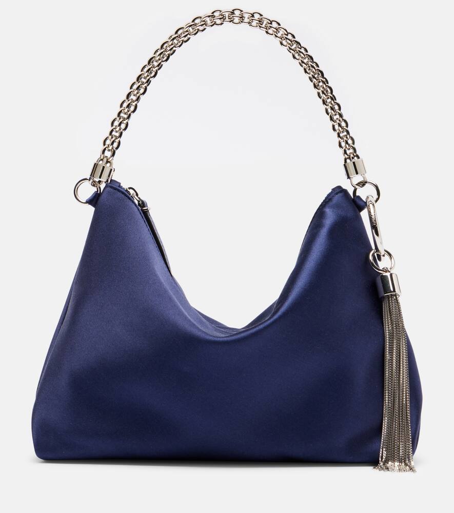 

Клатч Callie Small из сатина Jimmy Choo, Navy/Silver