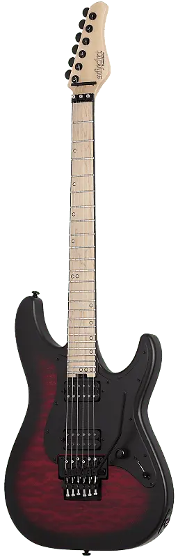 

Электрогитара Schecter Miles Dimitri Baker SVSS Crimson Red Burst Satin