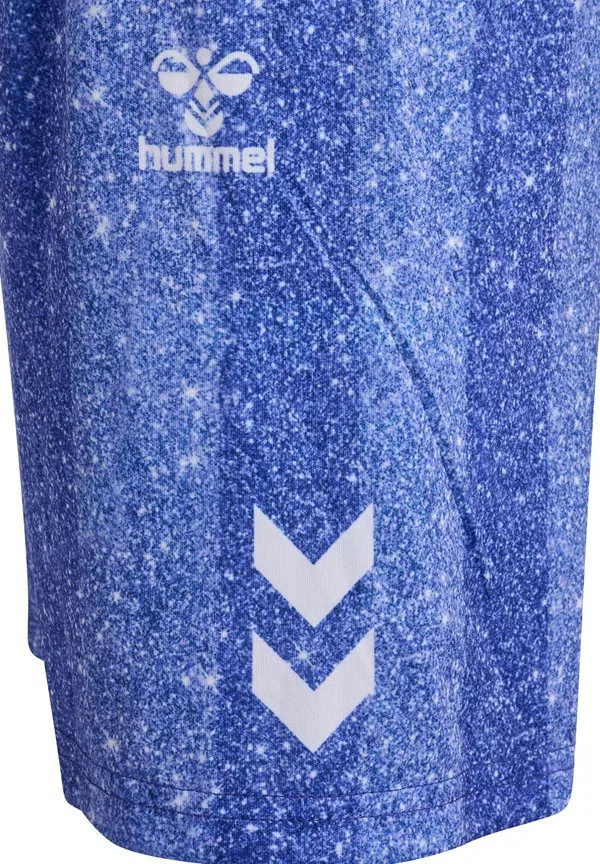 Спортивные шорты Hummel, ослепительно-синий/ярко-белый — фото 3