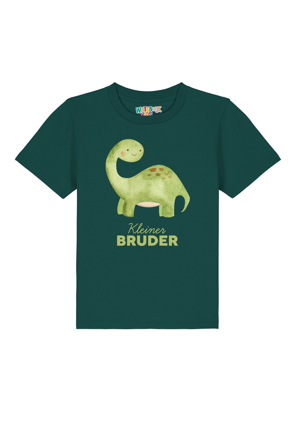 

Футболка с принтом DINOSAURIER KLEINER BRUDER watapparel, темно-зеленый