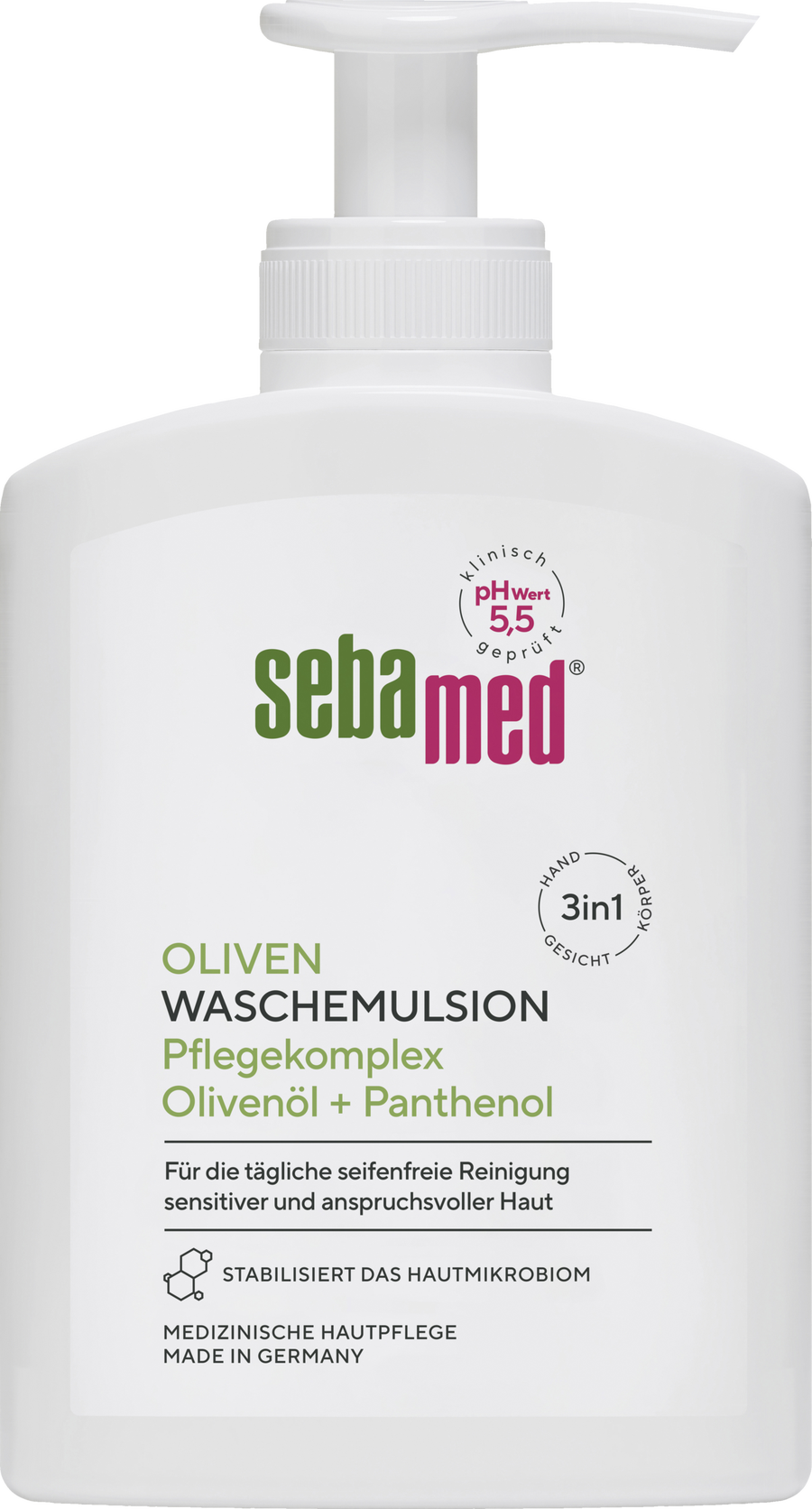 

Жидкое мыло sebamed Oliven Waschemulsion