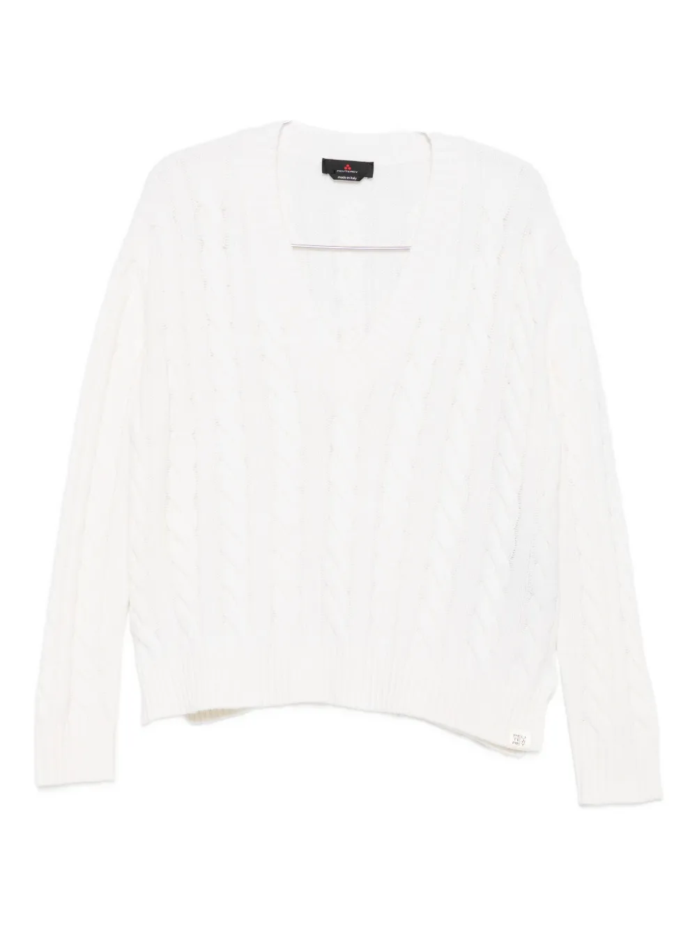 

Свитер Lapierre фактурной вязки Peuterey, белый