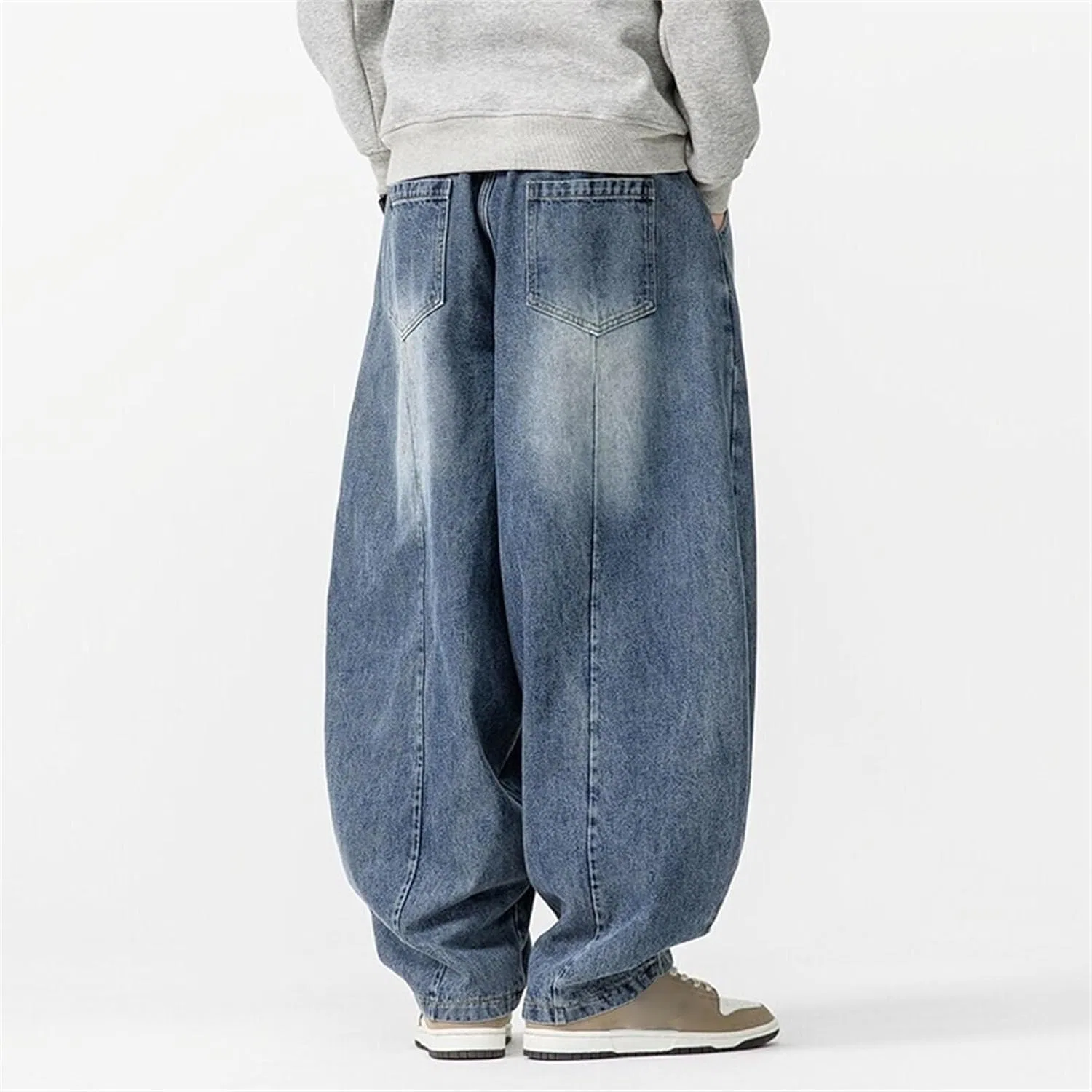 Джинсы мешковатые, Hip Hop, Dark Blue — фото 3