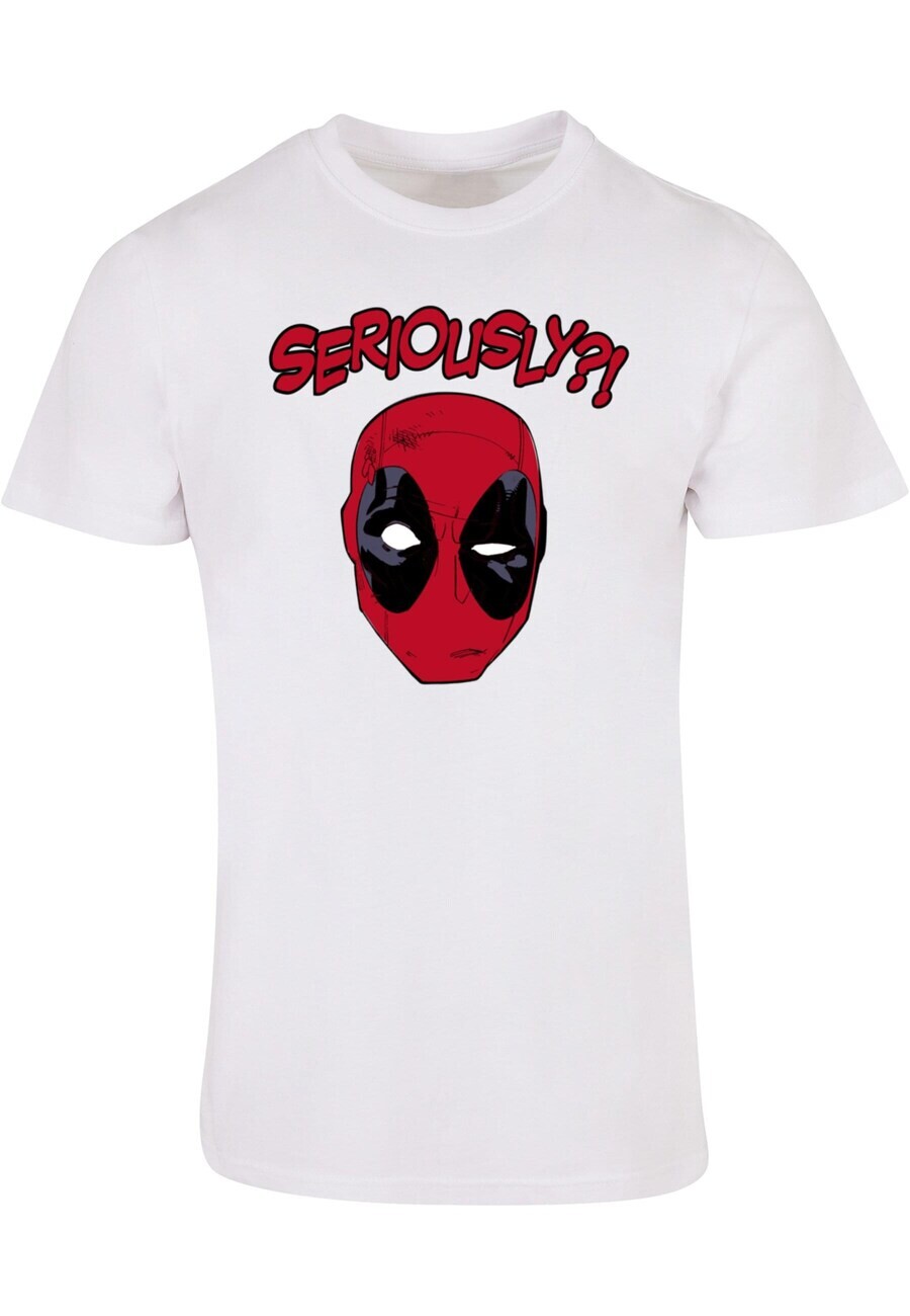 

Классическая футболка ABSOLUTE CULT Shirt Deadpool - Seriously, белый