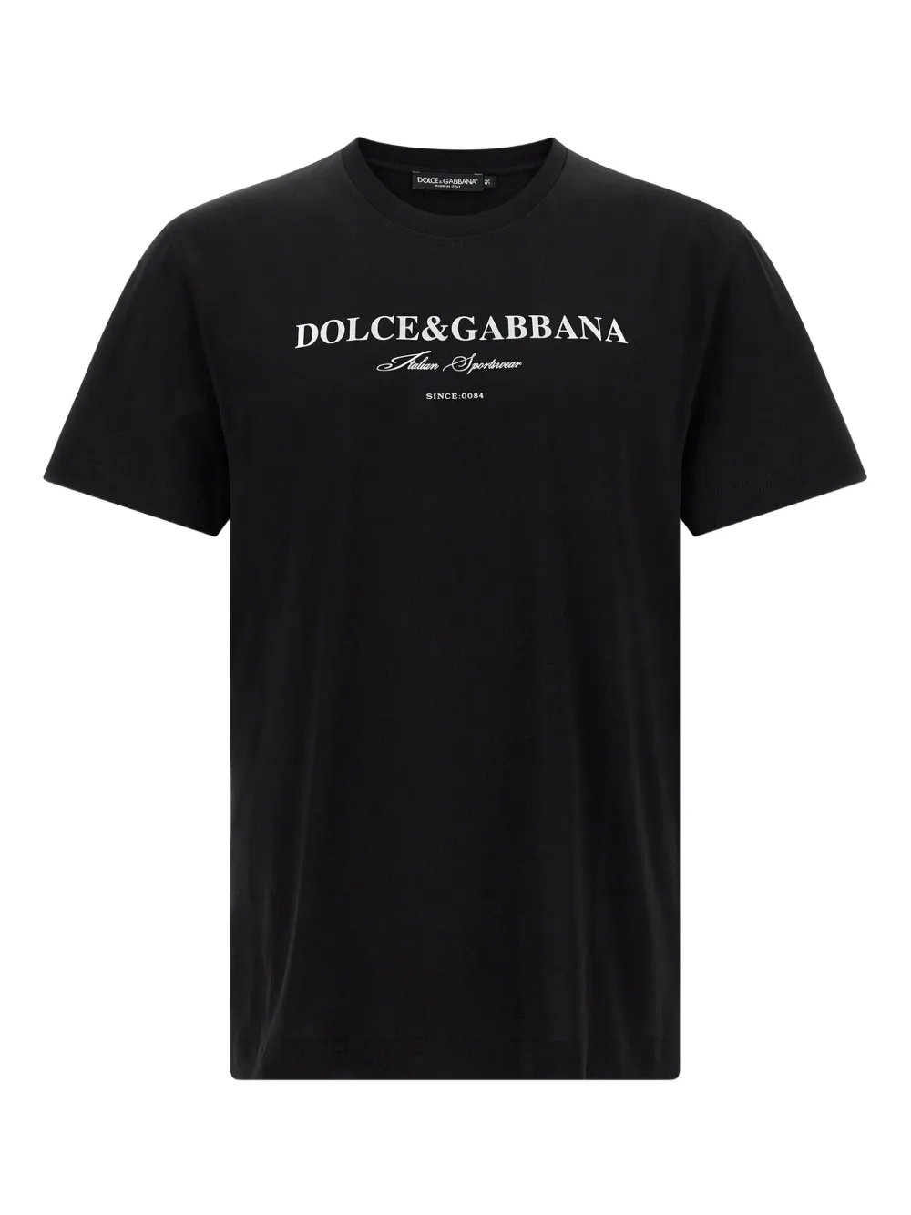 

Футболка с логотипом DOLCE & GABBANA, черный
