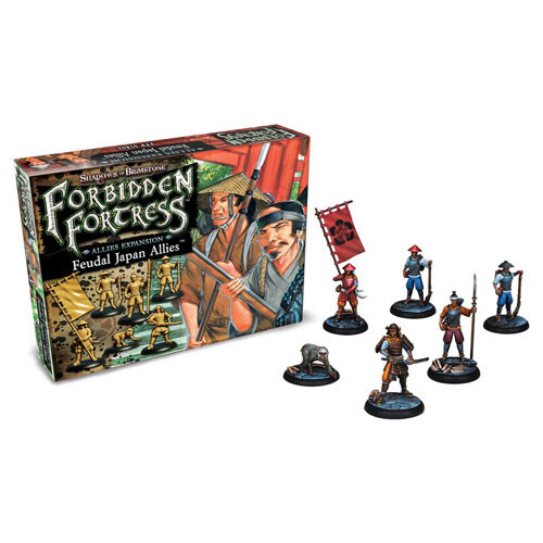 

Настольная игра Flying Frog Productions Shadows of Brimstone: Forbidden Fortress - Feudal Japan Allies Expansion