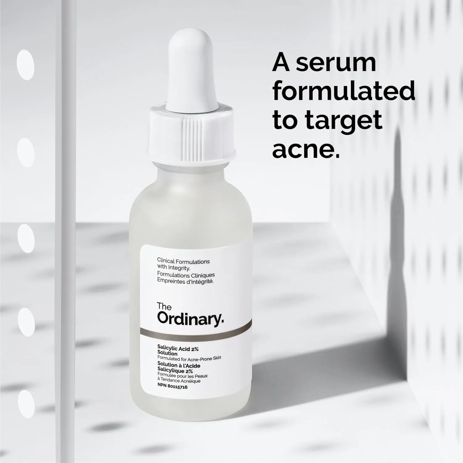 The Ordinary Acne Collection - набор для ухода за жирной и склонной к акне кожей: салициловая кислота 2%, ниацинамид 10% + цинк 1%, натуральные увлажняющие факторы + бета-глюкан — фото 2