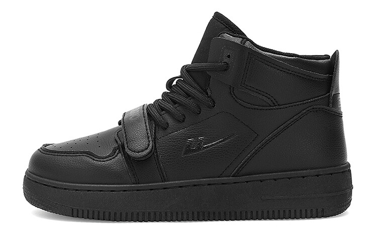 

Кроссовки WARRIOR Skateboarding Shoes Unisex Mid-top Black, черный
