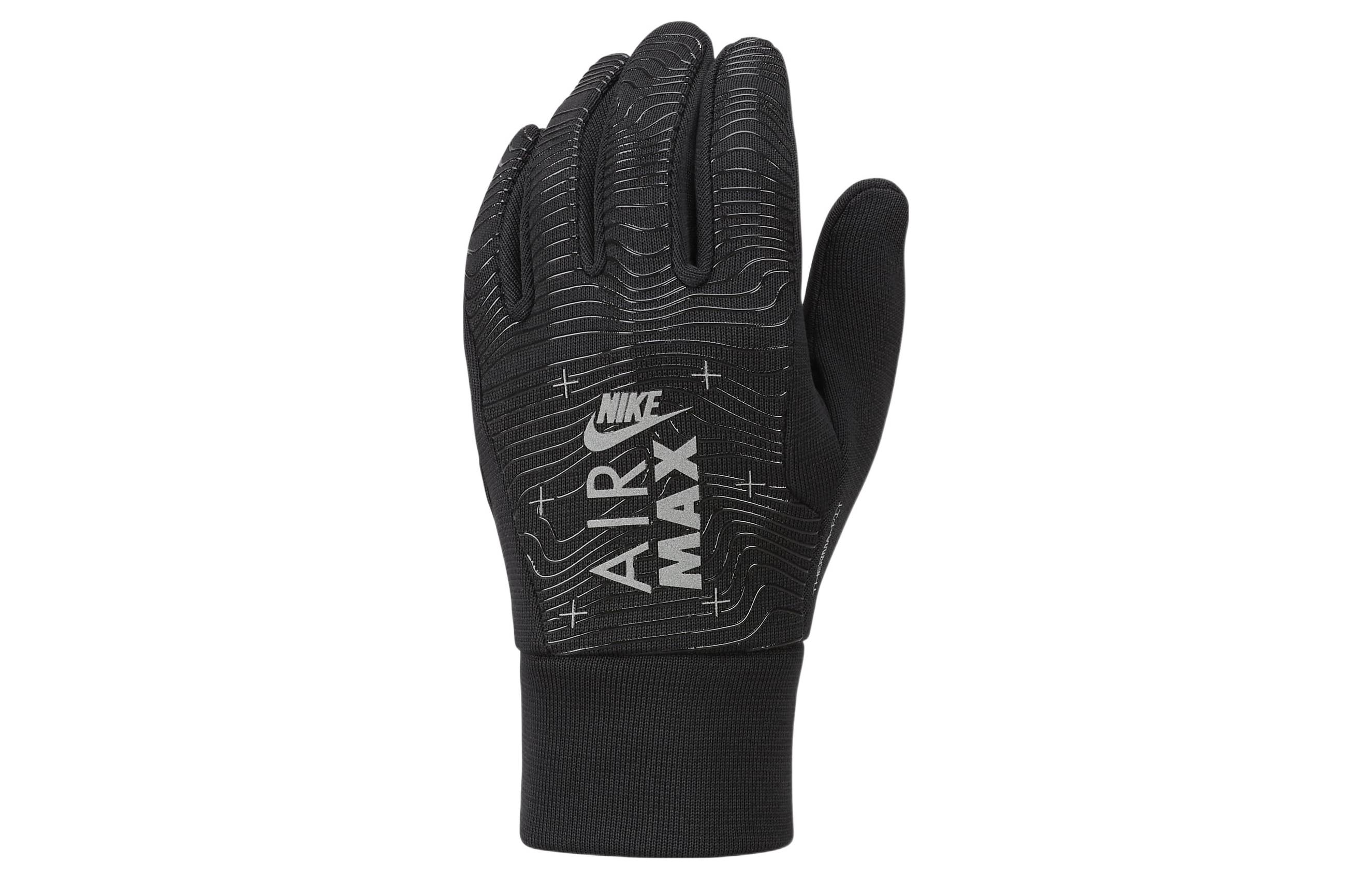 

Спортивные перчатки унисекс черные Nike