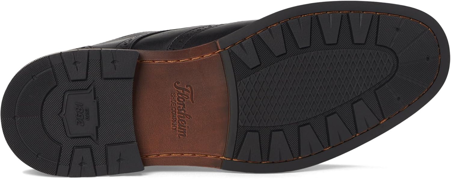 Мужские оксфорды Florsheim Anthem Wingtip, черный — фото 3