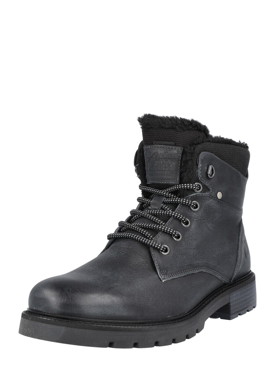 

Ботинки BULLBOXER Lace-Up Boots, черный