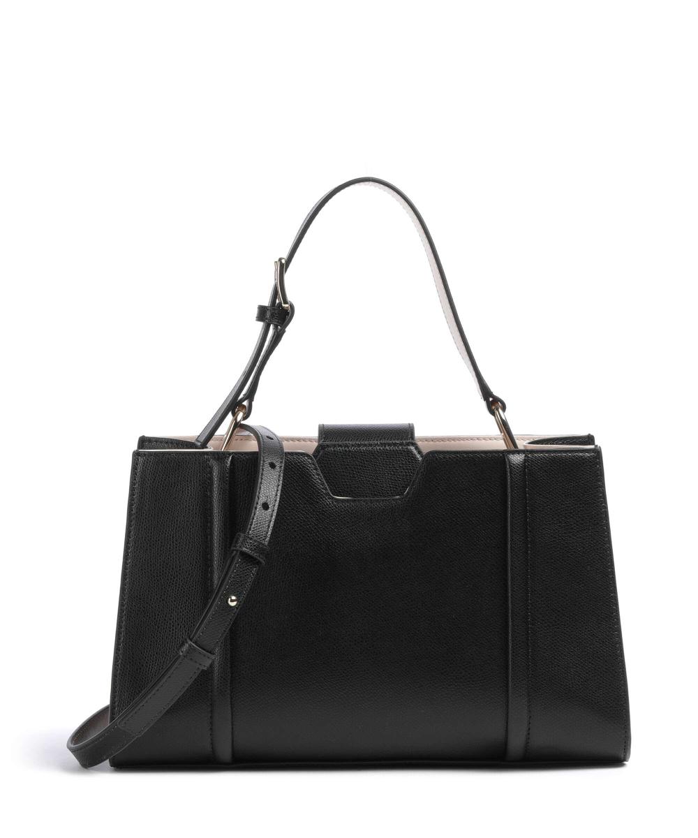 

Сумка Riva m из зернистой коровьей кожи Furla, черный