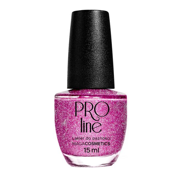 

Флэш-лак для ногтей 1 розовые частицы, 15 мл Maga Cosmetics Proline, цвет 1