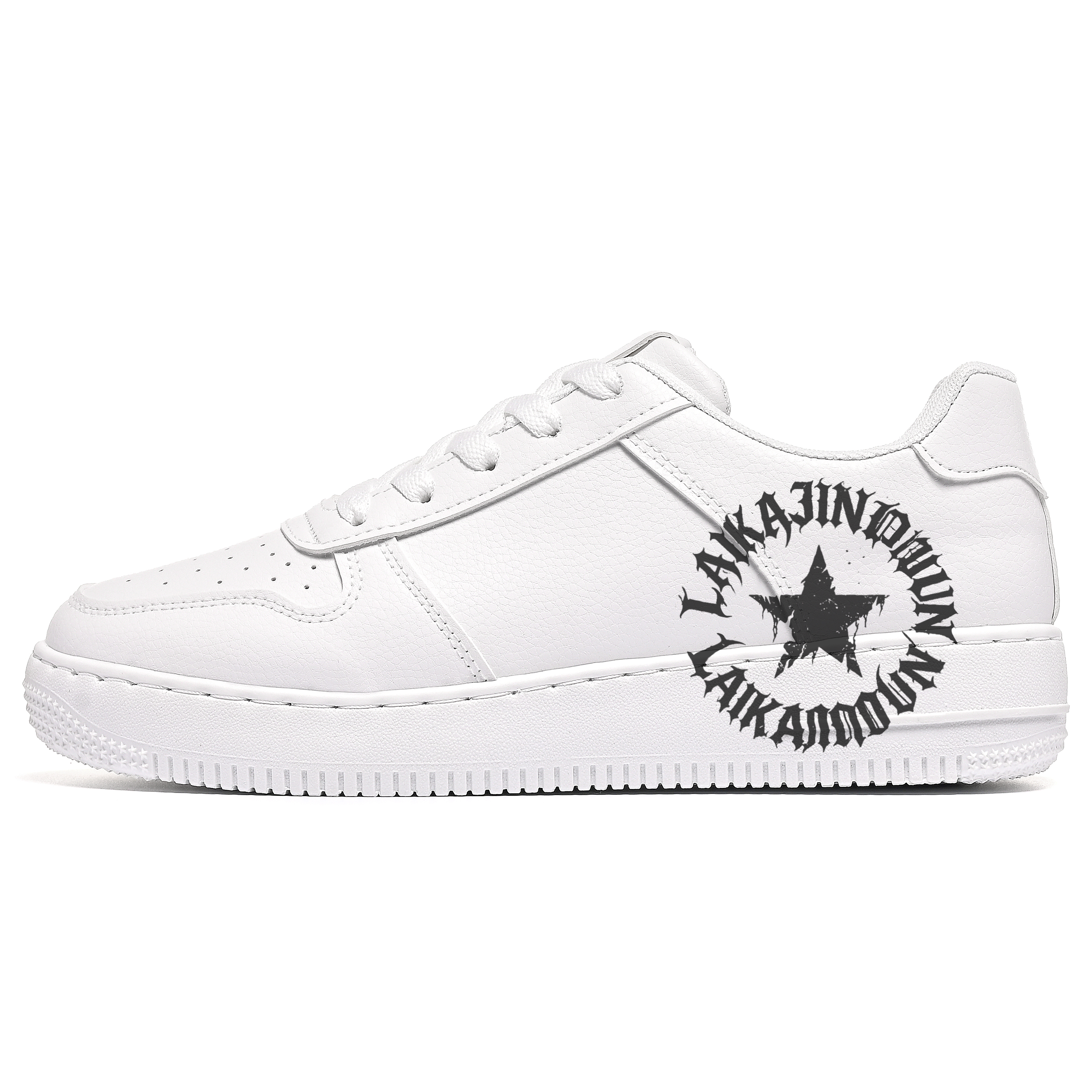 

Износостойкие и легкие низкие мужские кроссовки Lycakington, White Black