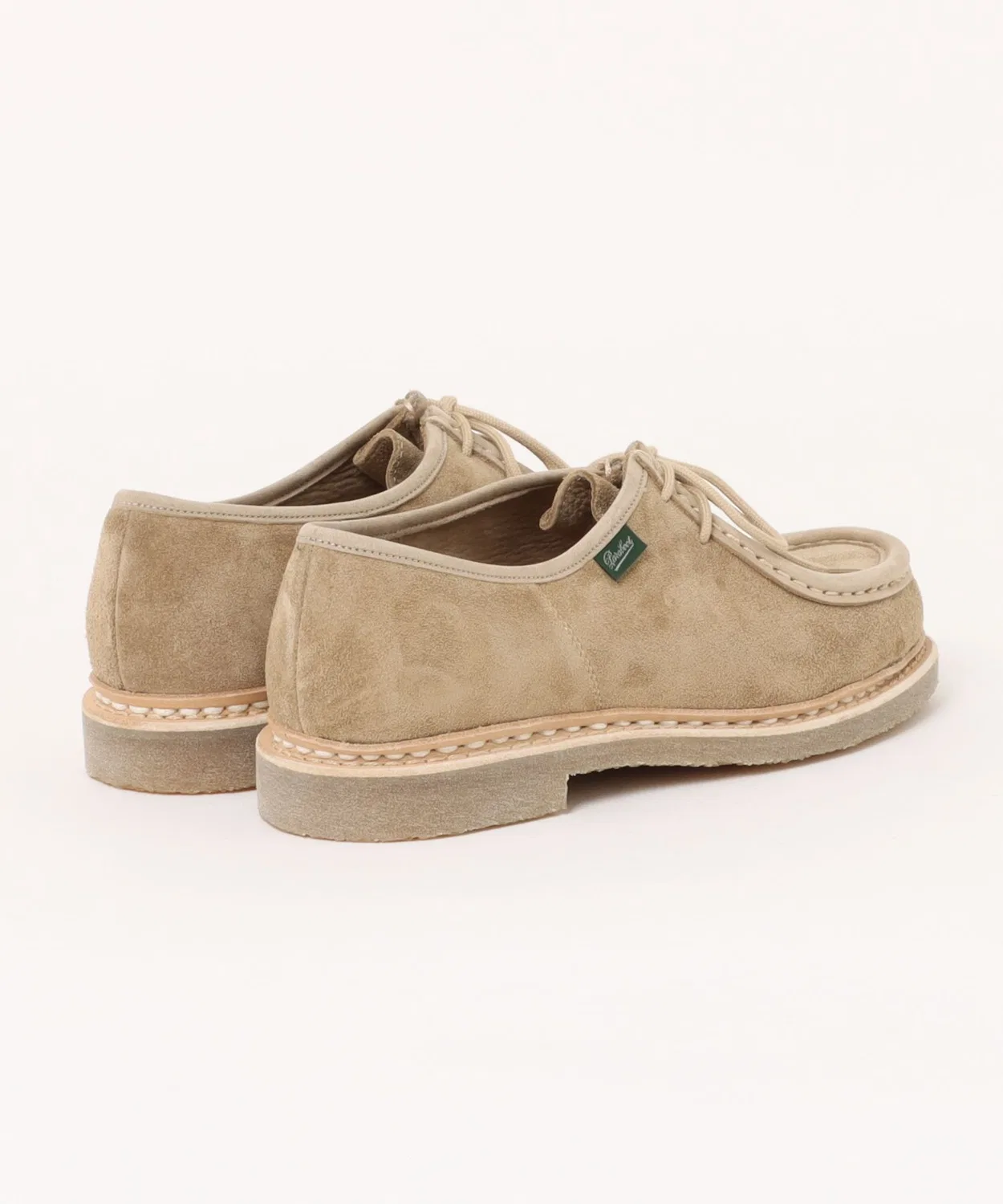 Ботинки MICA Paraboot на шнуровке, тёмно-синие — фото 2