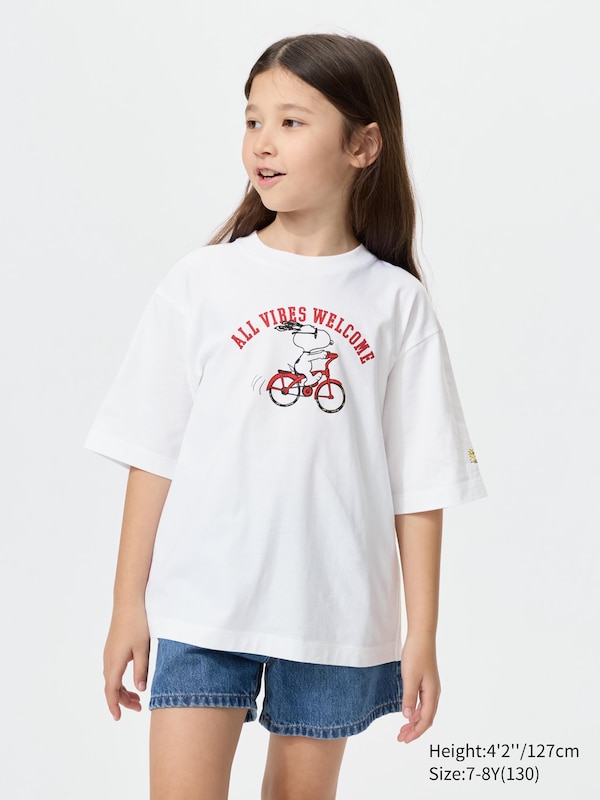 Футболка UT с графикой Peanuts Uniqlo, 00 white — фото 2