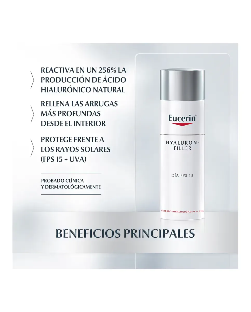 Крем для лица SPF EUCERIN Hyaluron Filler для нормальной/смешанной кожи — фото 3