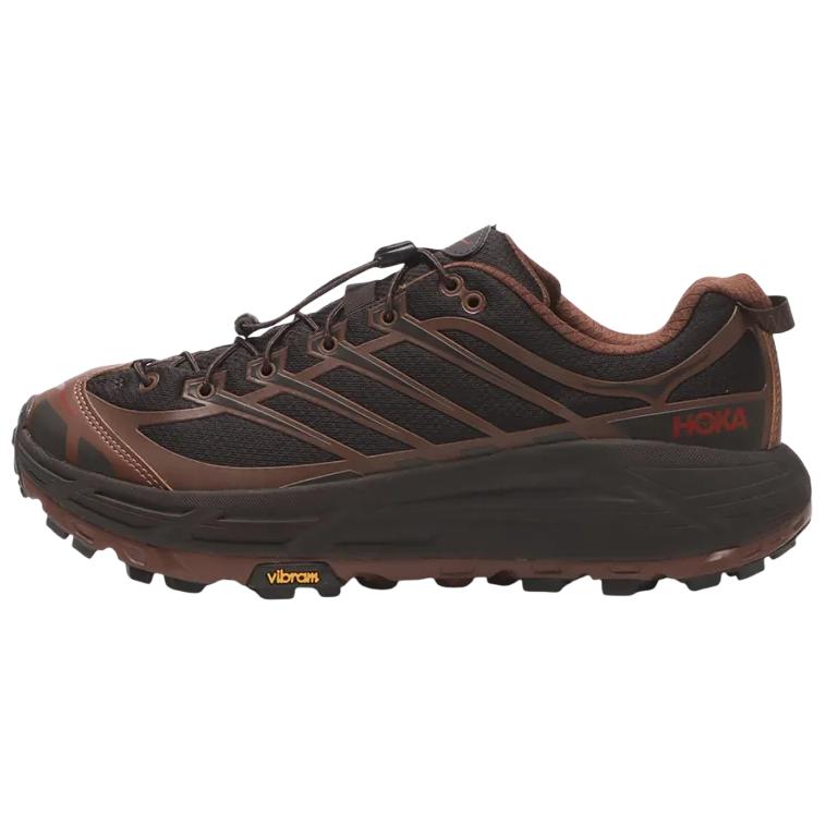 

HOKA ONE ONE Mafate Three 2 Dual Density/VIBRAM Rubber/ кроссовки для бега Unisex Black Brown