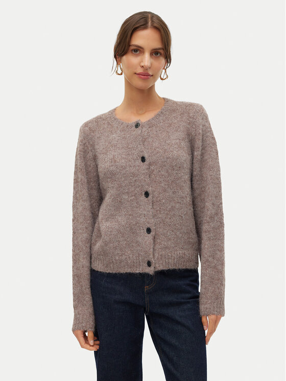 

Кардиган regular fit Novah 10320496 Vero Moda, коричневый