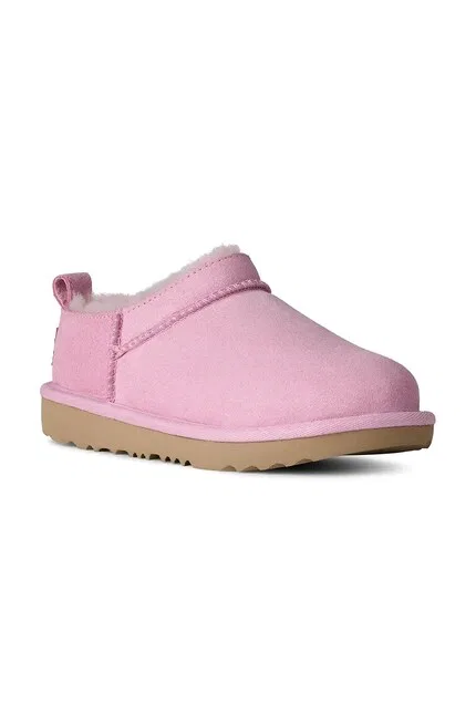 Сникерсы детские UGG CLASSIC MICRO, розовый — фото 2