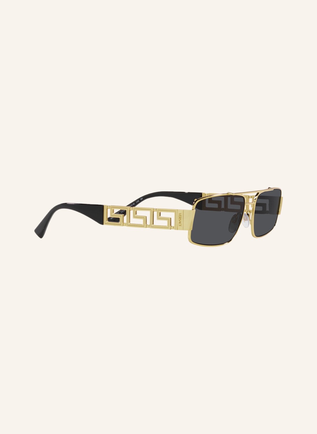 Солнцезащитные очки ve2257 VERSACE, цвет 100287 - GOLD/DUNKELGRAU — фото 3