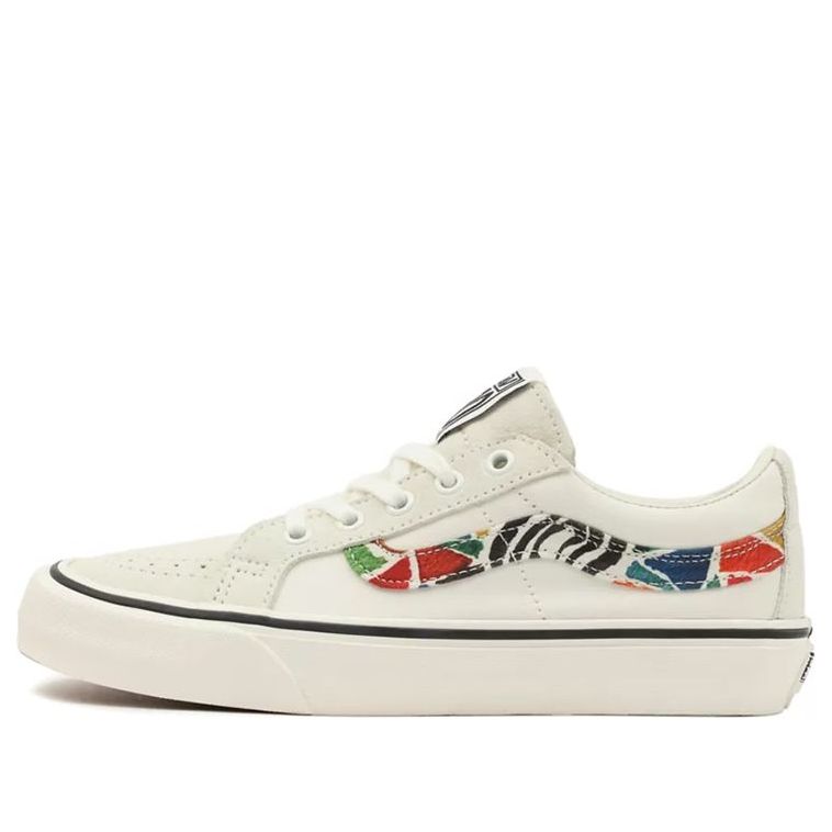 

Кеды Vans Unisex Hanna Scott Sk8-low Reissue Sf Sneakers Multi-color 'White Red Green'
