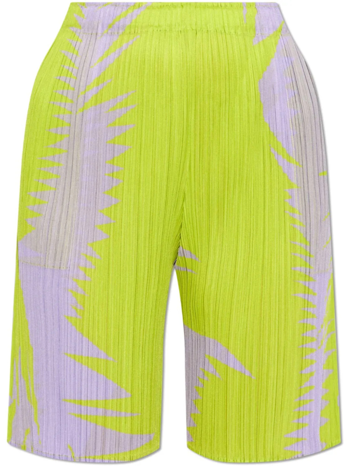 

Pleats Please Issey Miyake плиссированные шорты Miyake, зеленый