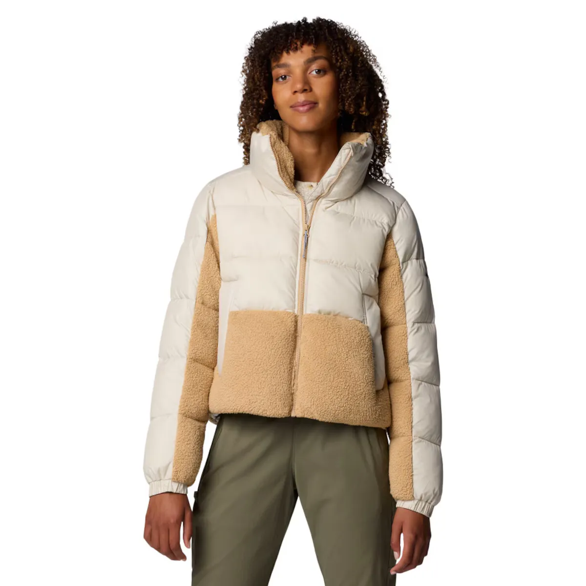

Leadbetter Point II Sherpa Hybrid Columbia Женская куртка, бежевый