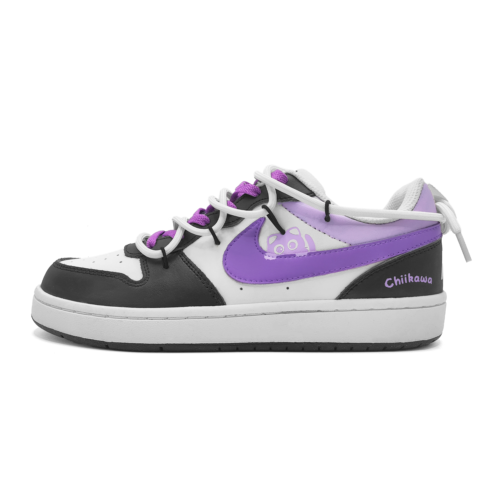

Nike Кроссовки Court Borough Little Purple Cat с нескользящей подошвой, износостойкие, для детей и подростков