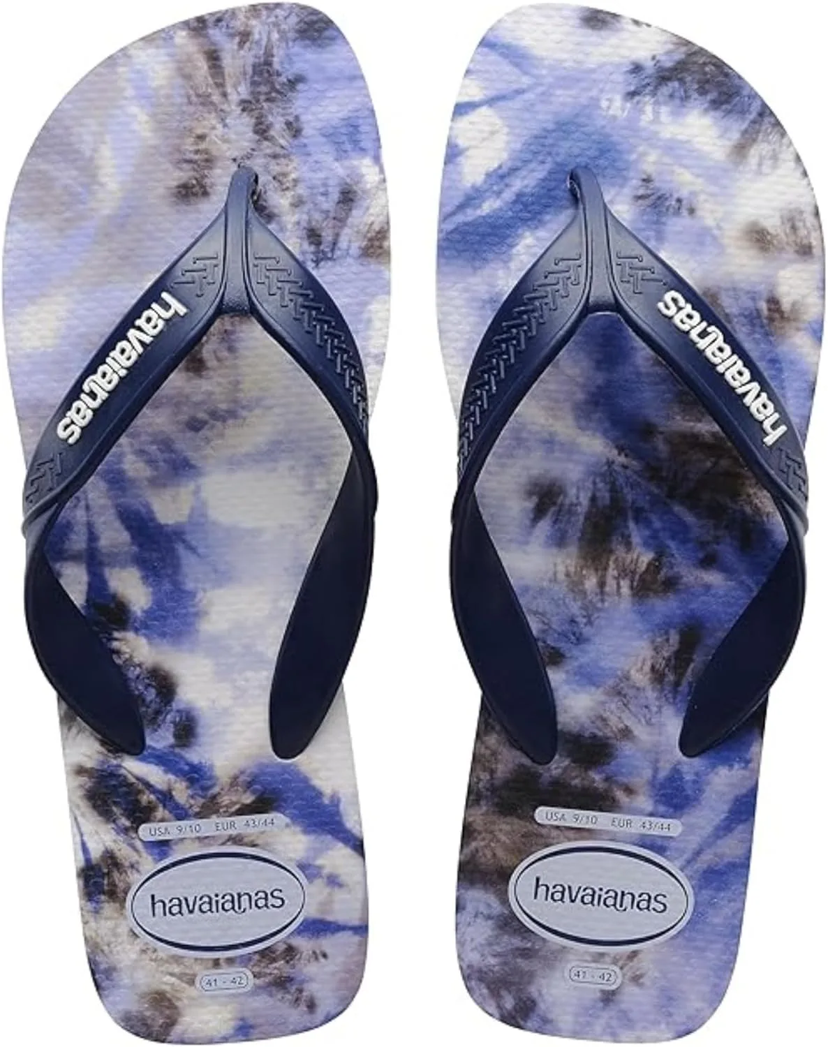 Мужские шлепанцы Havaianas, белый/темно-синий