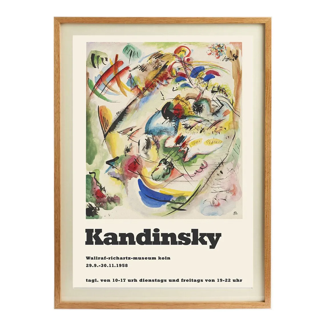 

Музей Кельн Кандинский PSTR Studio Art Print + Marco Thor El Corte Inglés