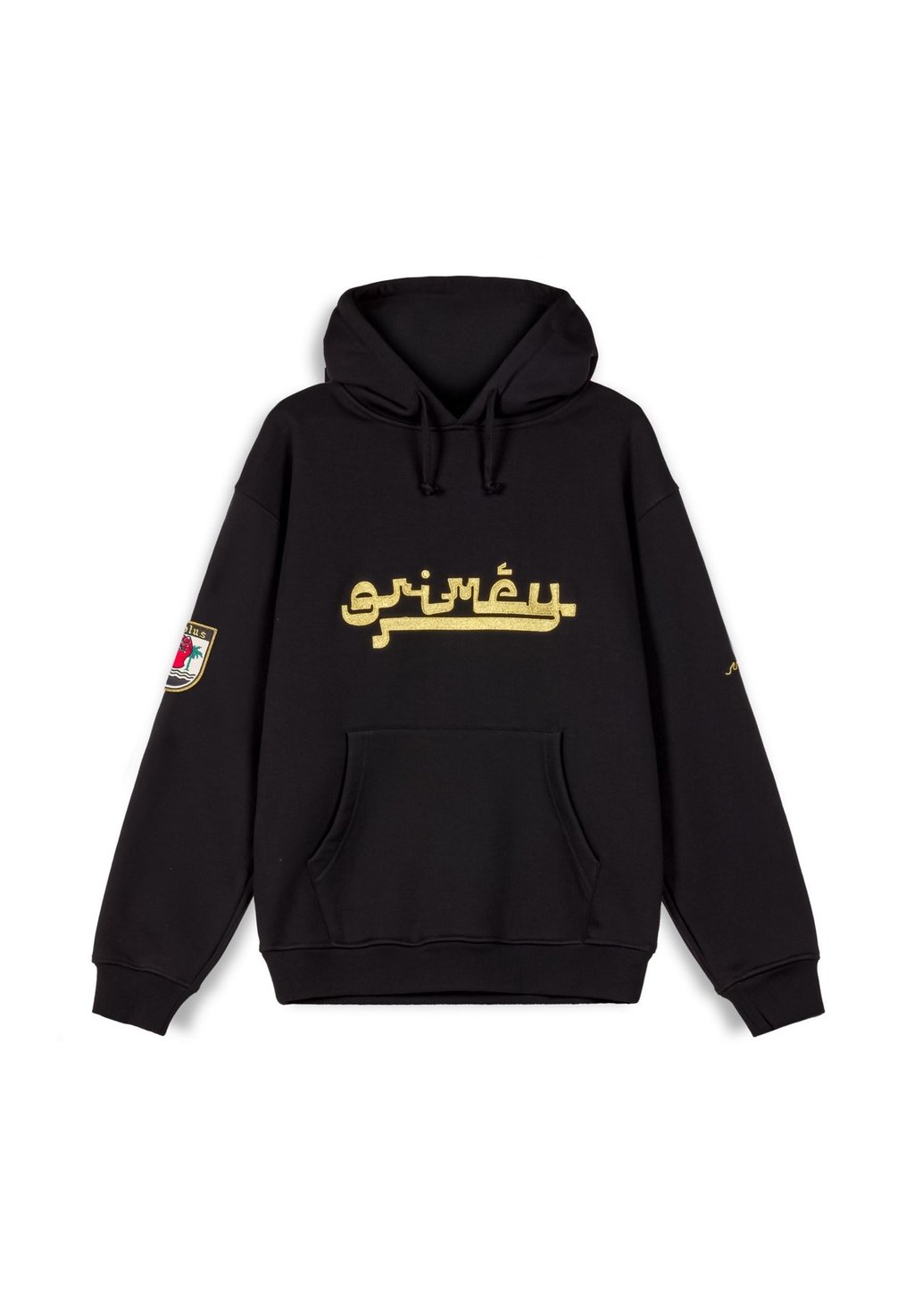 

FW23 Sudadera Nablus Stones Vintage Grimey, Толстовка черный