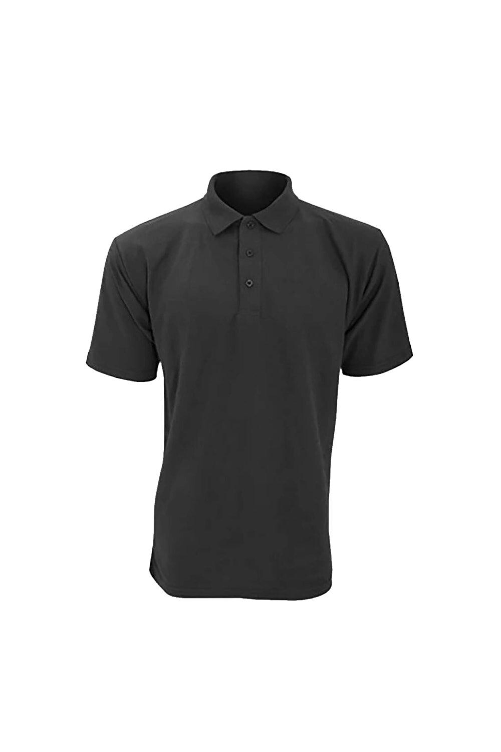 

UCC 50 50 Тяжелая однотонная рубашка-поло из пике с короткими рукавами Ultimate Clothing Collection, серый
