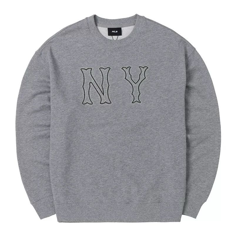 

Нью-Йорк Янкиз свитшот унисекс Dark Heather Gray MLB, серый