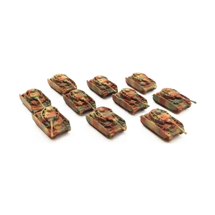 

Коллекция Panzer IV №6, WWII Micro Armour - Germany - Loose Miniatures (1:285)