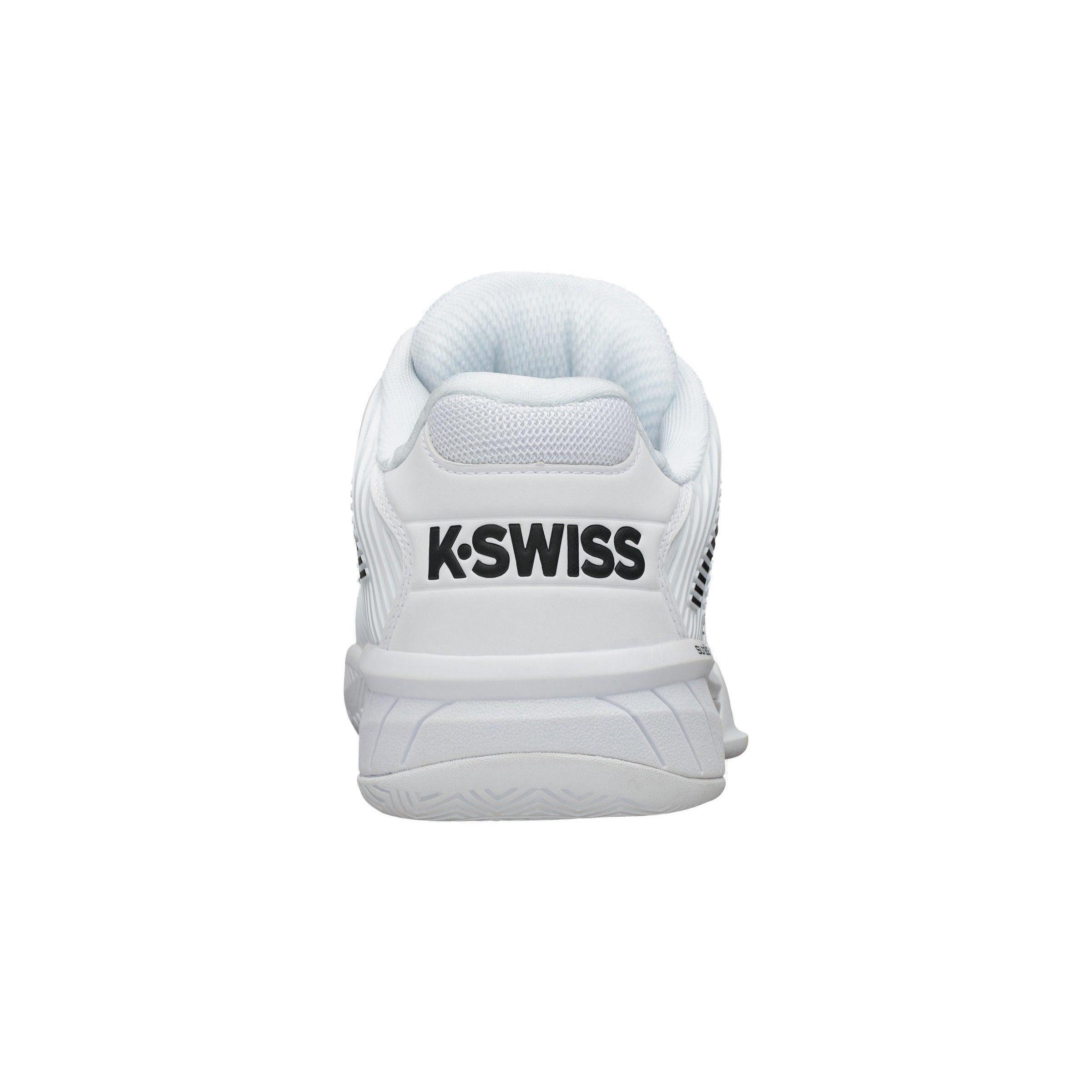 KSWISS Мужские противоскользящие износостойкие низкие кроссовки для бега черно-белые K·SWISS — фото 4