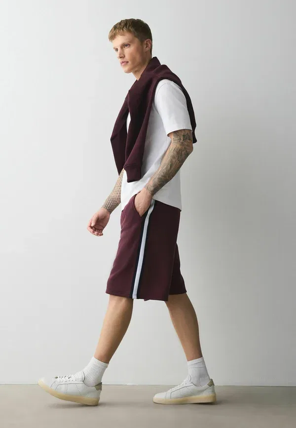 Спортивные штаны Next, burgundy red, бордово-красный — фото 4