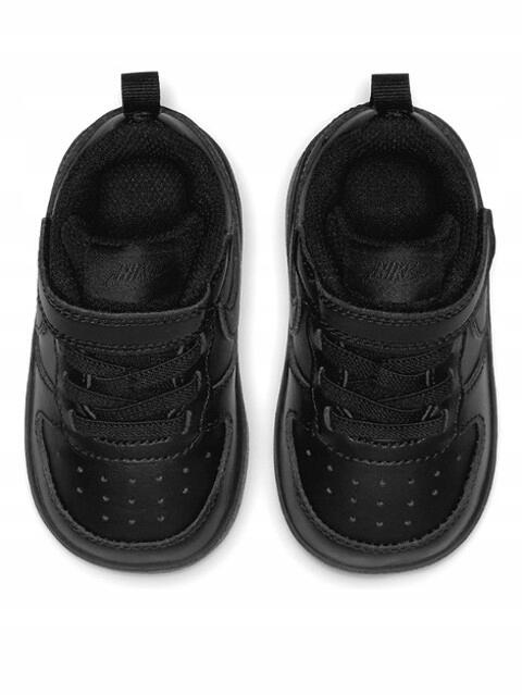 Детские кроссовки NIKE COURT BOROUGH LOW с застежкой-липучкой — фото 4