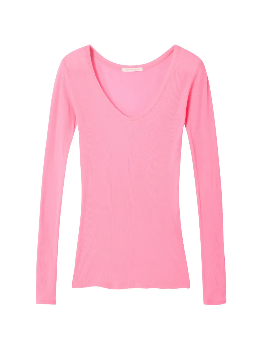 

Длинная футболка с V-образным вырезом Massachusetts American Vintage, розовый