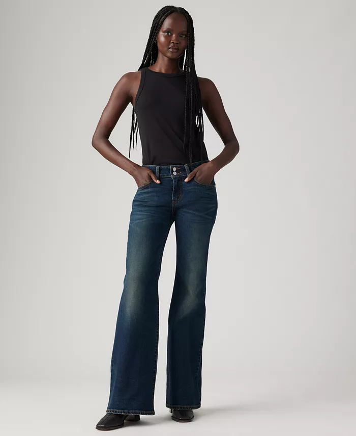 

Женские джинсы Superlow с расклешенными штанинами Levi'S, синий