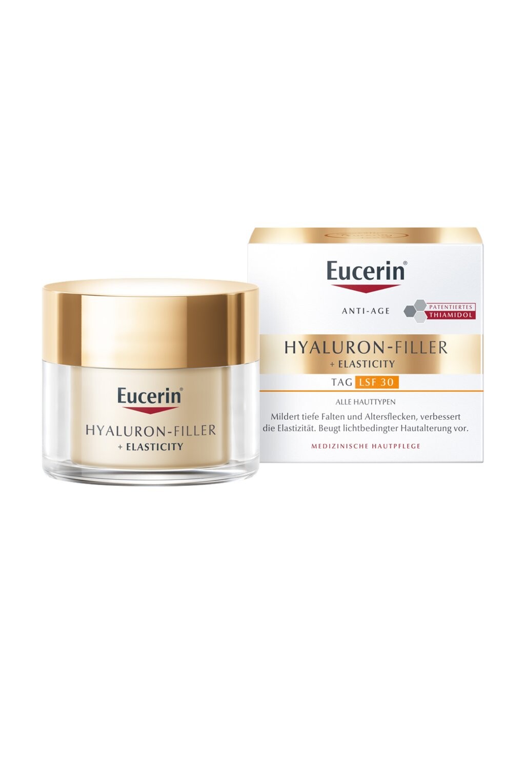Сыворотка Eucerin — Антивозрастной уход HYALURON-FILLER + ELASTICITY ANTI AGE TAGESCREME LSF , цвет — фото 2