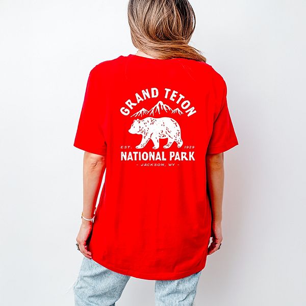 

Футболка Vintage с принтом Grand Teton National Park спереди и сзади Simply Sage Market, Red, Зеленый, Футболка Vintage с принтом Grand Teton National Park спереди и сзади Simply Sage Market, Red