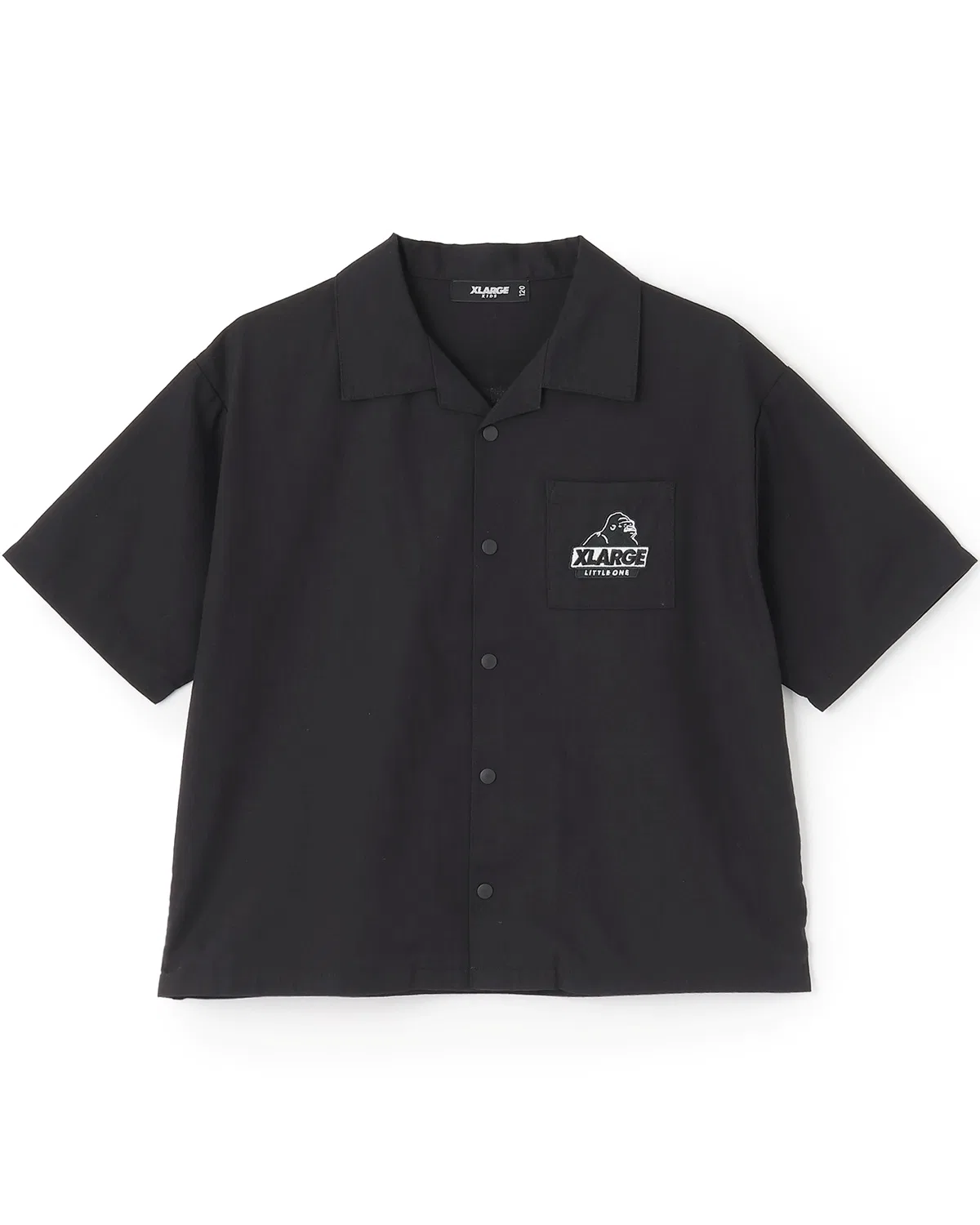 Детская рубашка XLARGE KIDS с банданой, хлопковая, чёрная