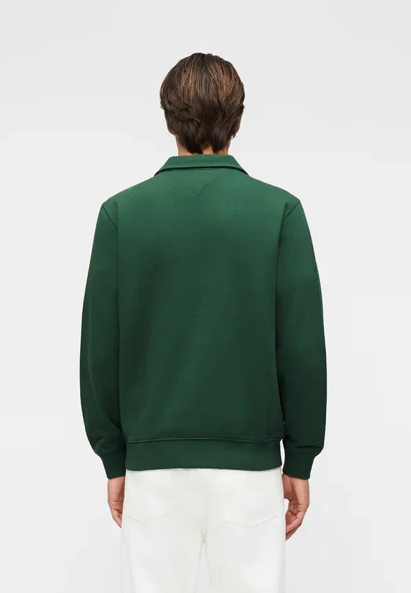 Толстовка Tommy Hilfiger Essential Zip Core, уличный зелёный — фото 3