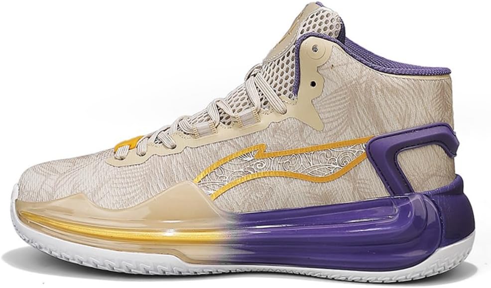 

Мужские кроссовки 2024 Баскетбольные кроссовки Беговые кроссовки Обувь для молодежи Спортивная обувь Модные кроссовки Для улицы Soreci, бежевый