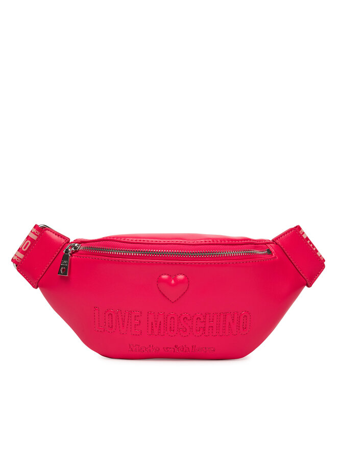 

Поясная сумка Love Moschino, розовый
