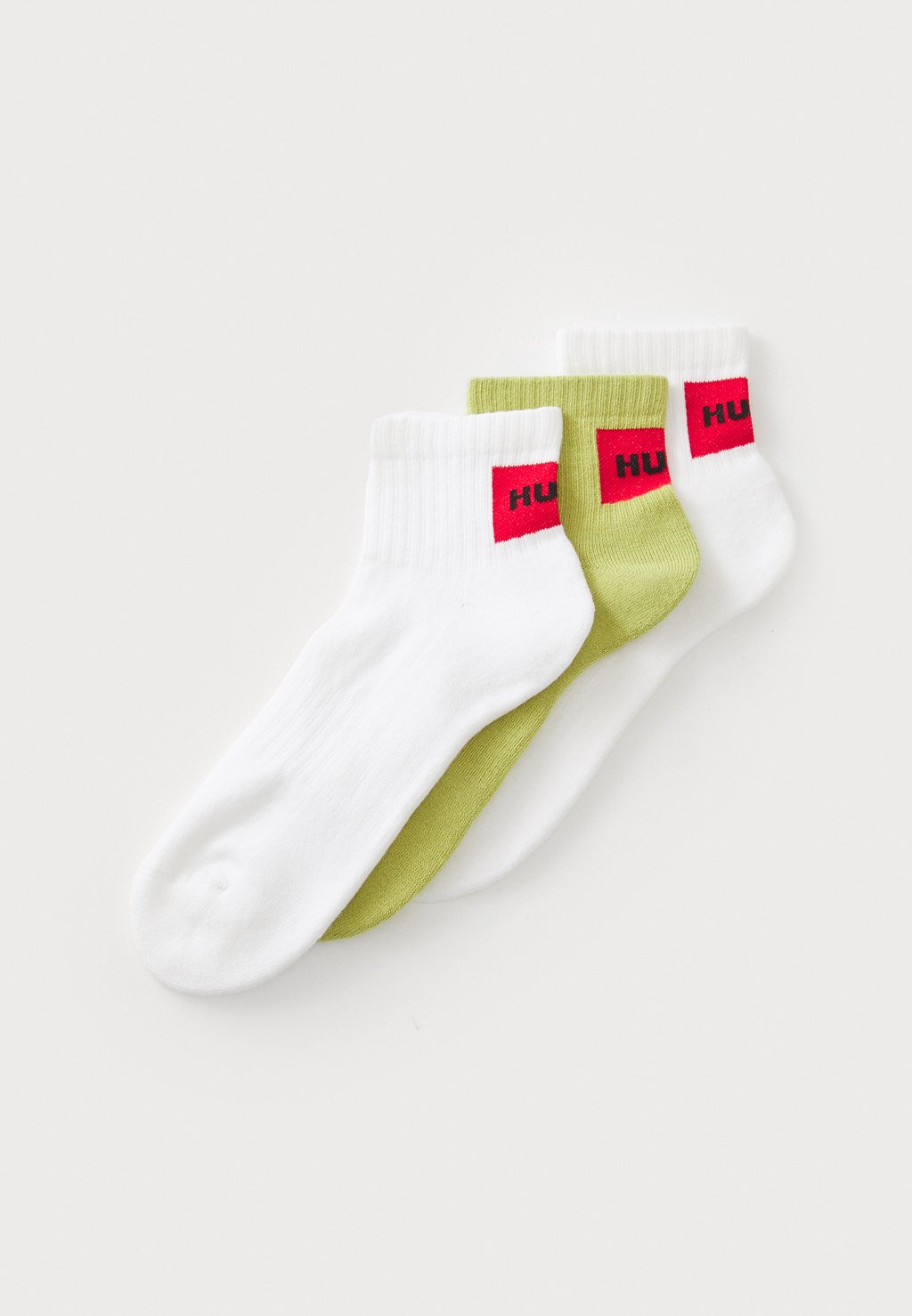 

Носки LABEL 3 PACK HUGO, зеленый
