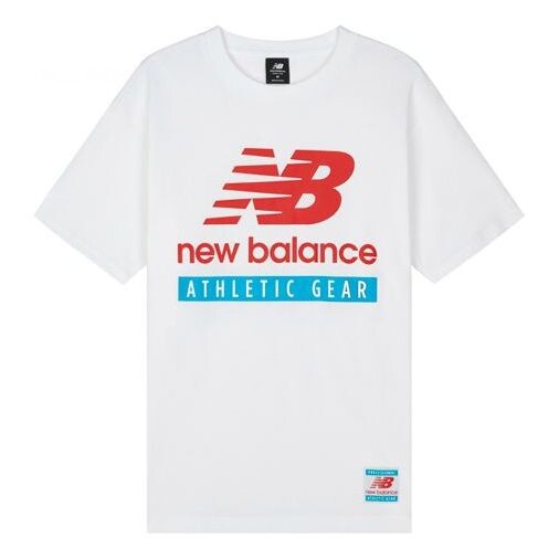 

Футболка с логотипом Essentials New Balance, белый