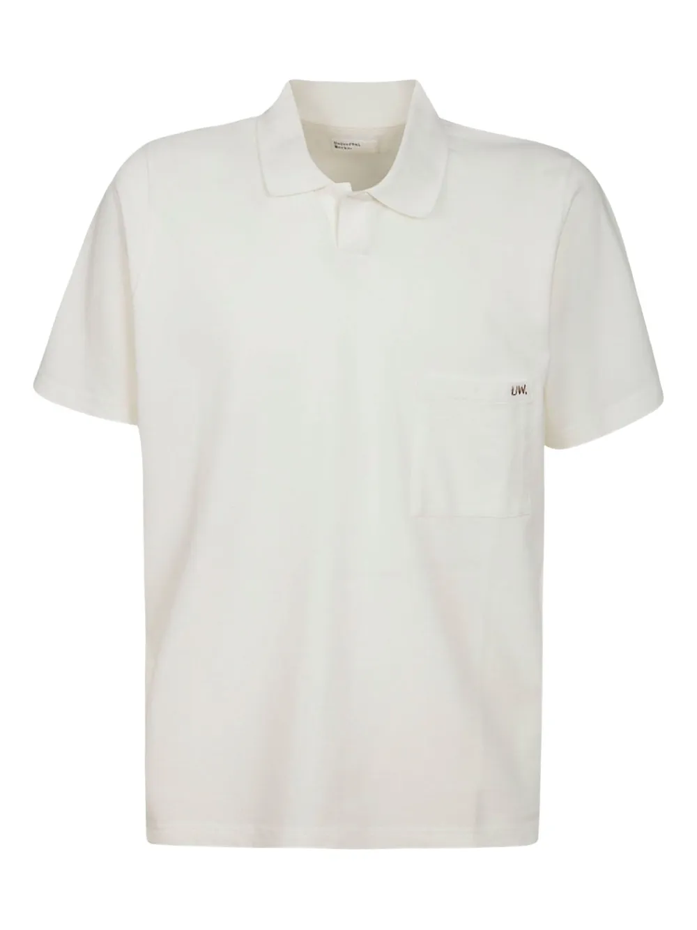 

Футболка с нагрудным карманом Universal Works, белый